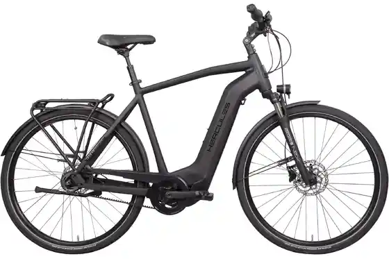 Herren - 28 Zoll - Mittelmotor - E-Bike-Pedelec - Hercules Intero I-R5 - 630 Wh - 28 Zoll - Diamant