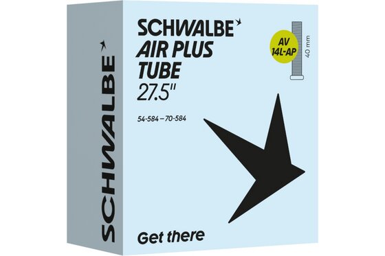 Schläuche - Schwalbe AV14L-AP Air Plus Schlauch 27,5 Zoll - 40 mm