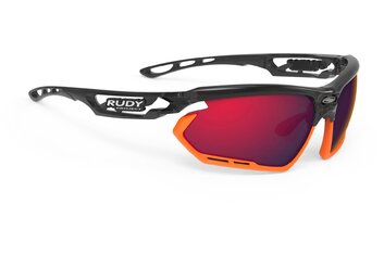 Sportbrillen - Rudy Project Fotonyk Crystal Graphite / Multilaser Red