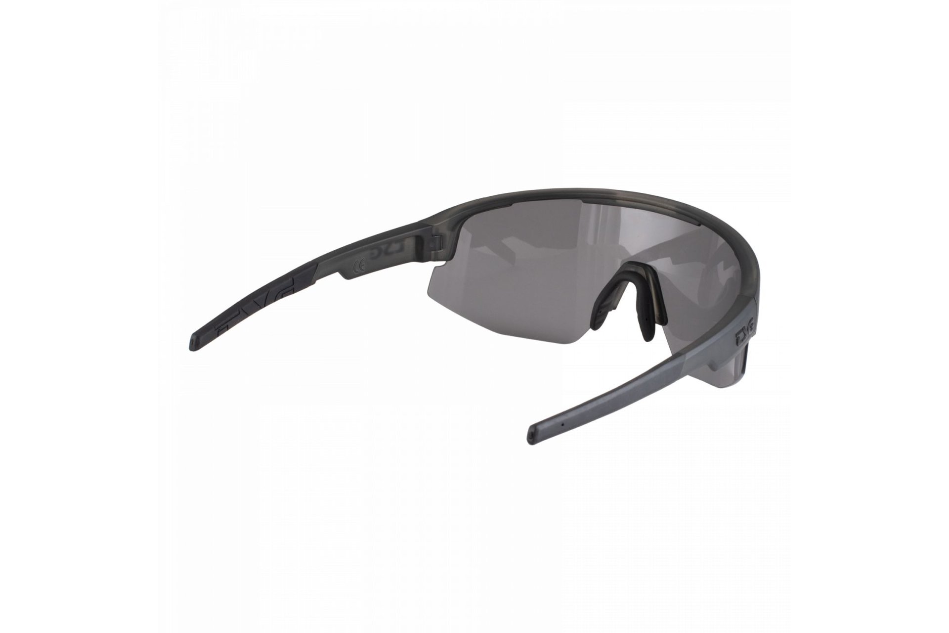 TSG Loam Sunglasses smoke grey clear/red chrome