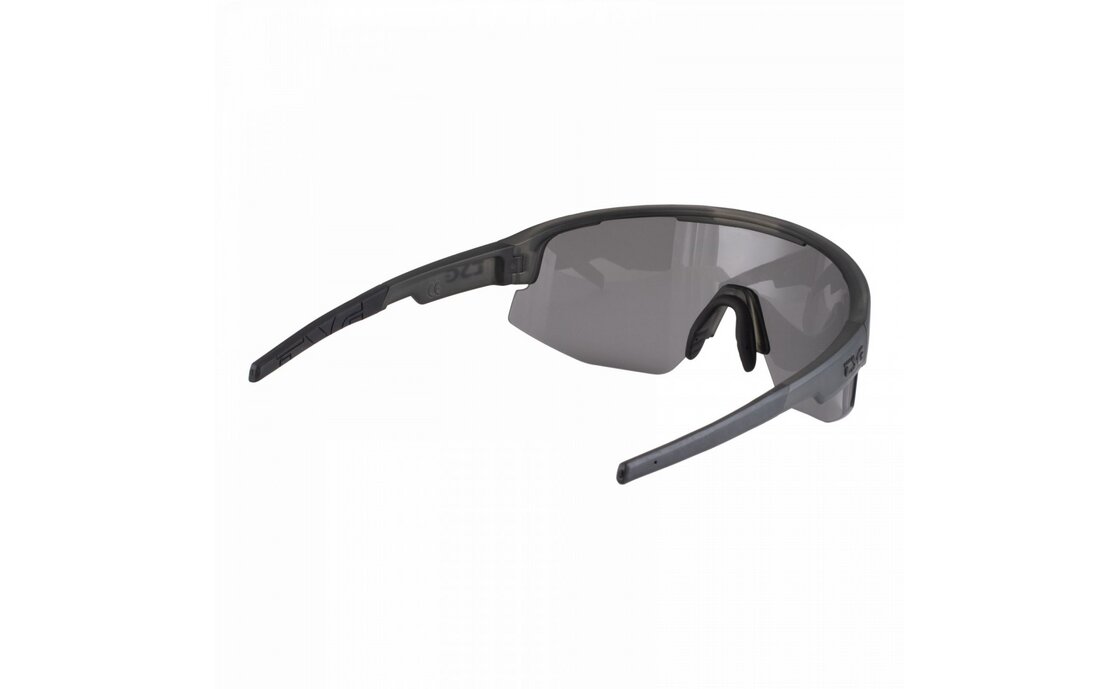 TSG Loam Sunglasses smoke grey clear/red chrome