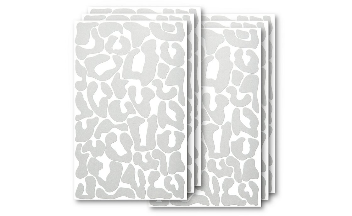 Luxshield Reflektoren Aufkleber Leopard