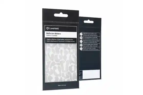 Verkehrssicherheit - Luxshield Reflektoren Aufkleber Leopard