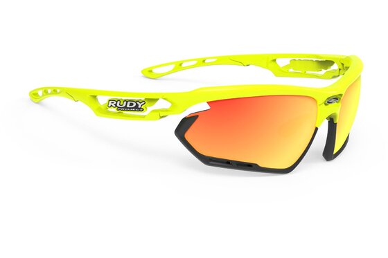 Sportbrillen Sale - Rudy Project Fotonyk Yellow Fluo Gloss / Multilaser Orange
