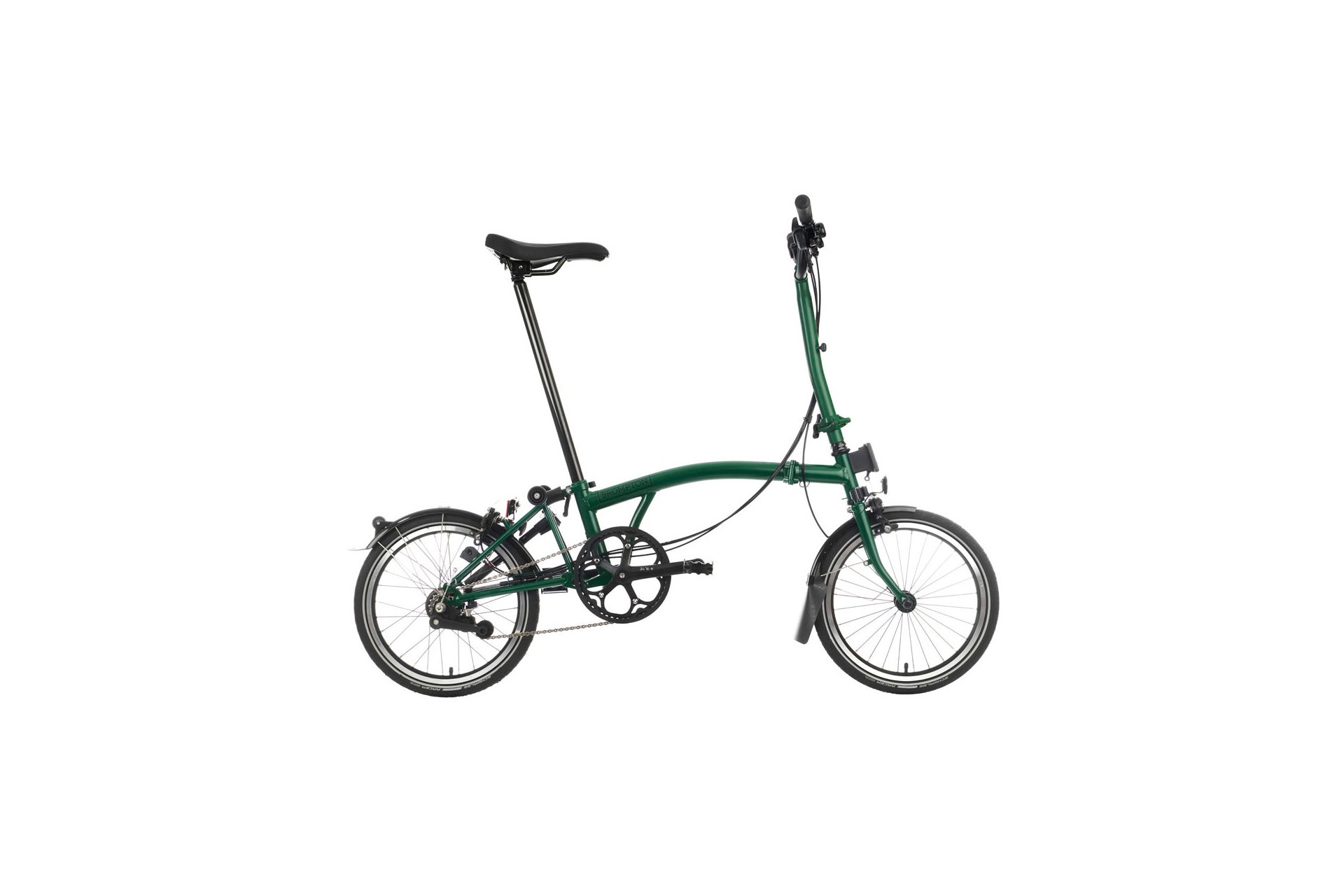 Brompton C Line Explore Black Edition - 16 Zoll - Faltrahmen - 2025