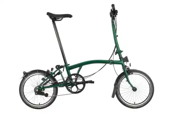 Brompton - Faltrad-Klapprad - Brompton C Line Explore Black Edition - 16 Zoll - Faltrahmen