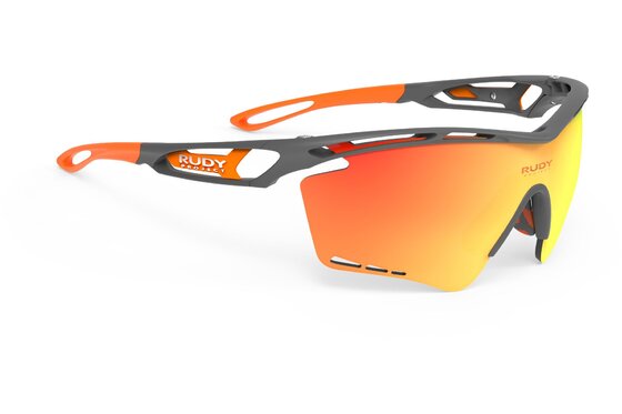 Sport-Sonnenbrillen - Rudy Project Tralyx XL Pyombo Matte / Multilaser Orange