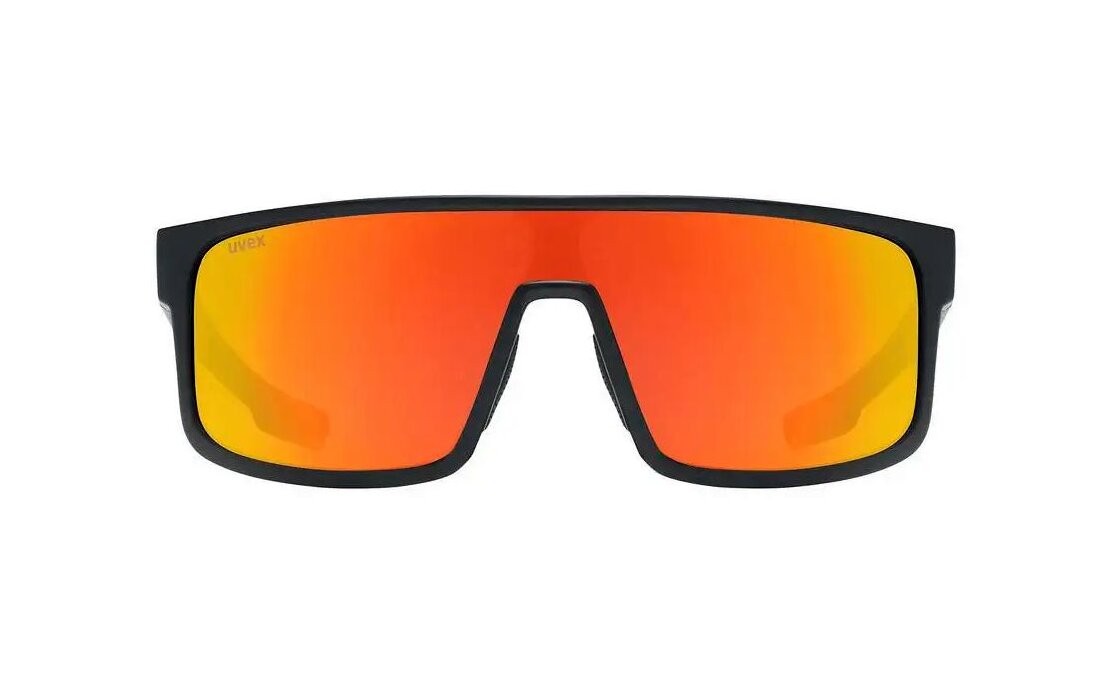 Uvex LGL 51 Black Matt / Mirror Red