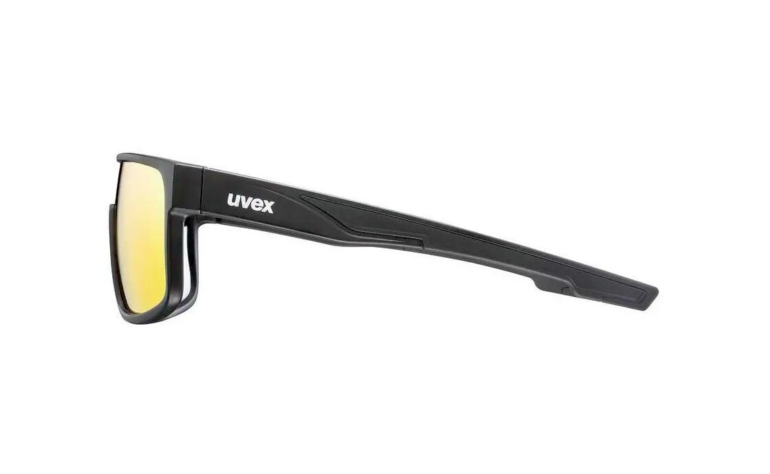 Uvex LGL 51 Black Matt / Mirror Red