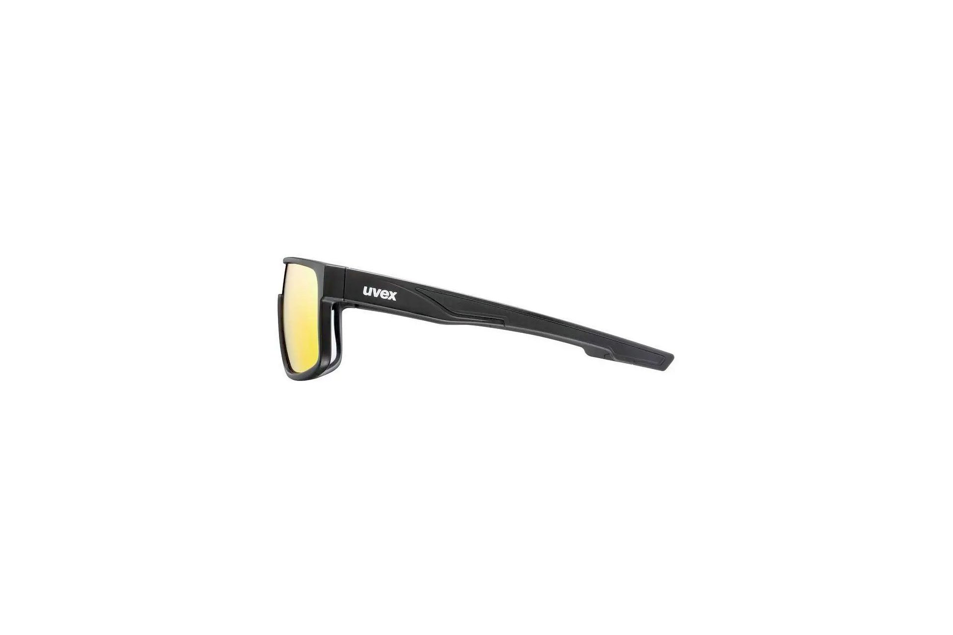 Uvex LGL 51 Black Matt / Mirror Red