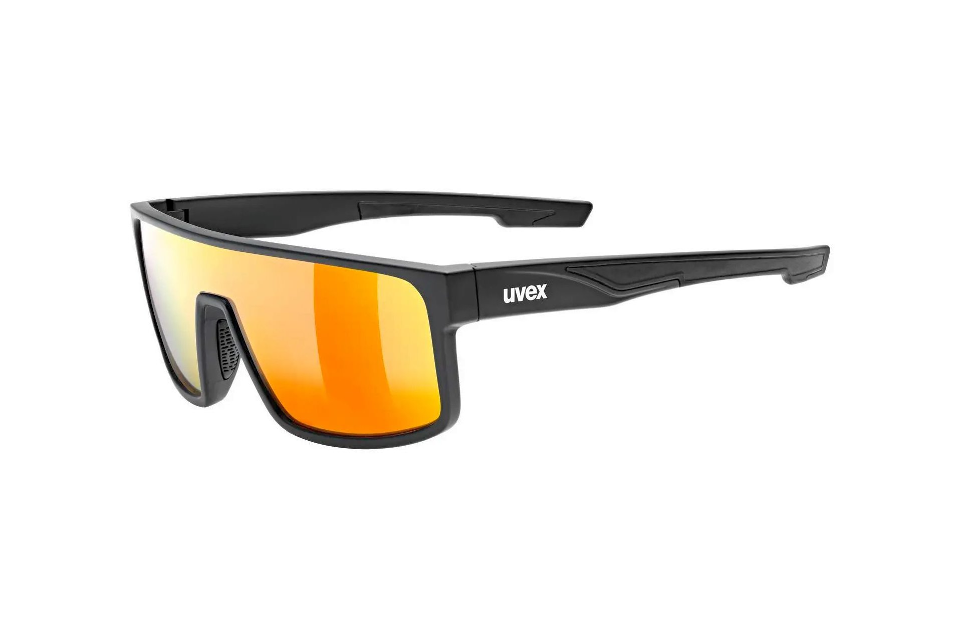 Uvex LGL 51 Black Matt / Mirror Red