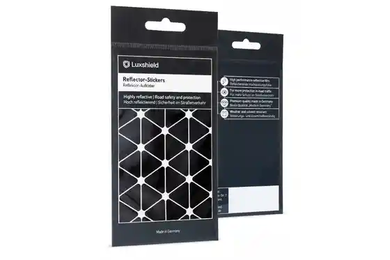 Verkehrssicherheit - Luxshield Reflektoren Aufkleber Dreiecke Klein