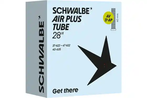 pannensicher - Fahrradschläuche - Schwalbe AV17-AP Air Plus Schlauch 28 Zoll - 40 mm