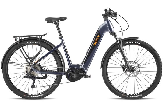 mit Beleuchtung - E-Bike-Pedelec - BESV TRX Urban 1.3 LS - 630 Wh - 29 Zoll - Diamant