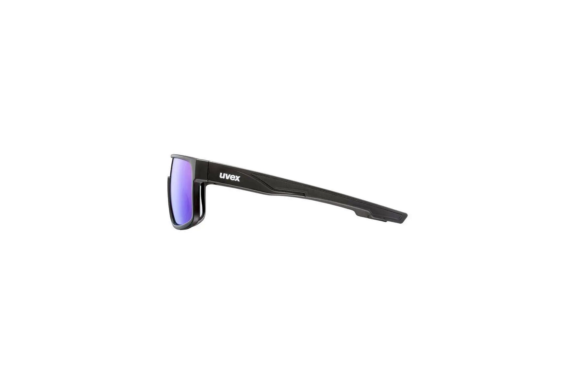 Uvex LGL 51 Black Matt / Mirror Green
