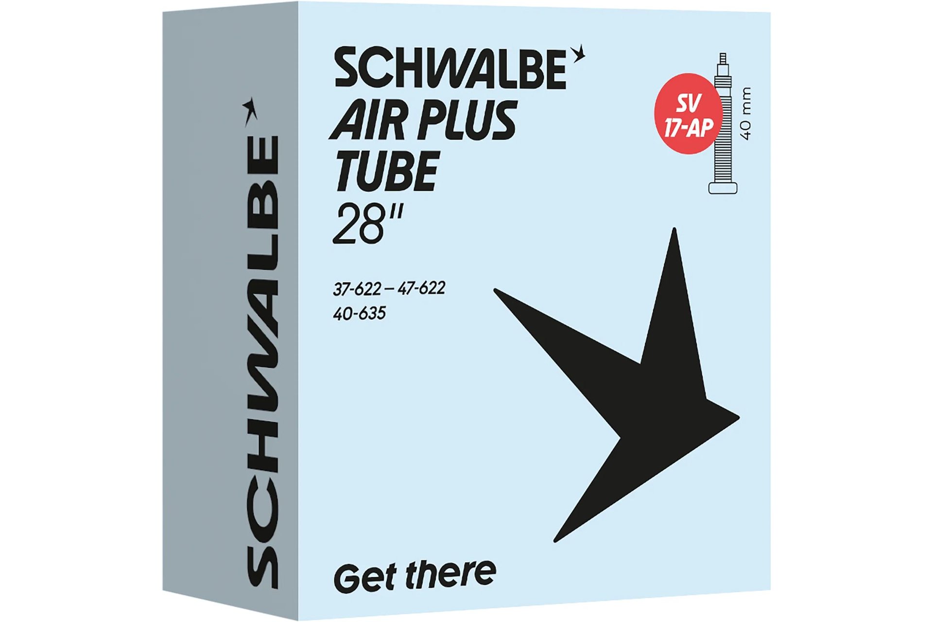 Schwalbe SV17-AP Air Plus Schlauch 28 Zoll - 40 mm
