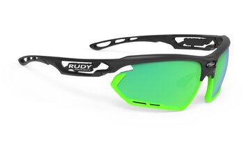 Fahrradzubehör Sale - Rudy Project Fotonyk Black Matte / Polar 3FX HDR Multilaser Green