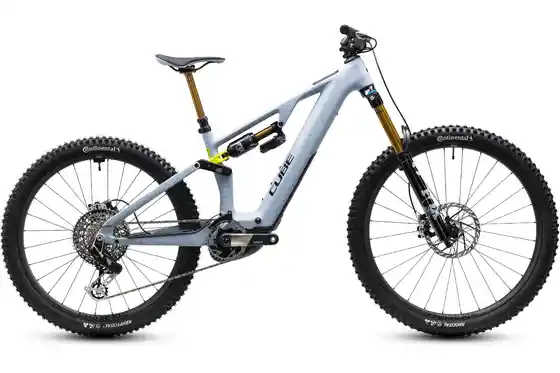 Mittelmotor - E-Bike Fully - Cube AMS Hybrid 177 C:62 Super TM 600X - 600 Wh - 29 - 27,5 Zoll - Fully