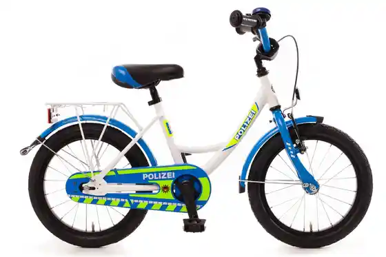 Kinder- & Jugendfahrräder - Bachtenkirch Polizei (Edition 2026) 16" - 16 Zoll - Tiefeinsteiger - 2026