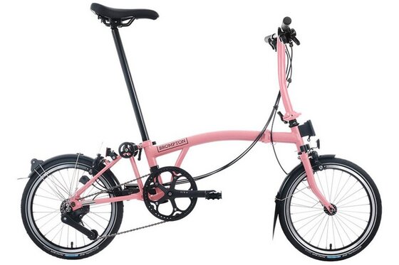 Brompton - Faltrad-Klapprad - Brompton C Line Explore Black Edition - 16 Zoll - Faltrahmen - 2025