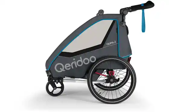 Kinderanhänger - Qeridoo QUPA 2 Blue
