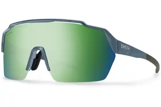 XXL Sale % - Smith Shift Split MAG Matte Stone - Moss - ChromaPop Green Mirror