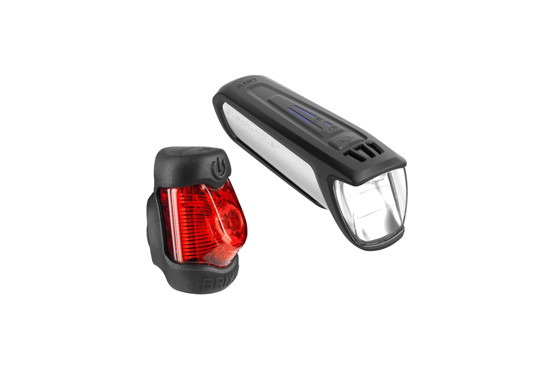 Busch und M&uuml;ller Ixon Core 2 Highbeam Akku-LED-Leuchten-Set