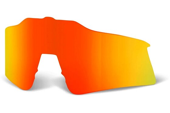 100 Percent - Fahrradbrillen - 100 Percent Speedcraft SL Ersatzglas - HiPER Red