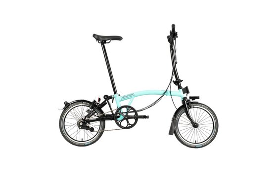 Kettenschaltung - Citybike - Brompton C Line Explore Black Edition - 16 Zoll - Faltrahmen - 2025