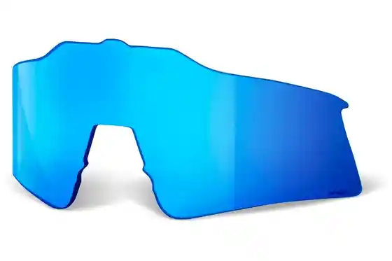 100 Percent - Fahrradbrillen - 100 Percent Speedcraft SL Ersatzglas - HiPER Blue
