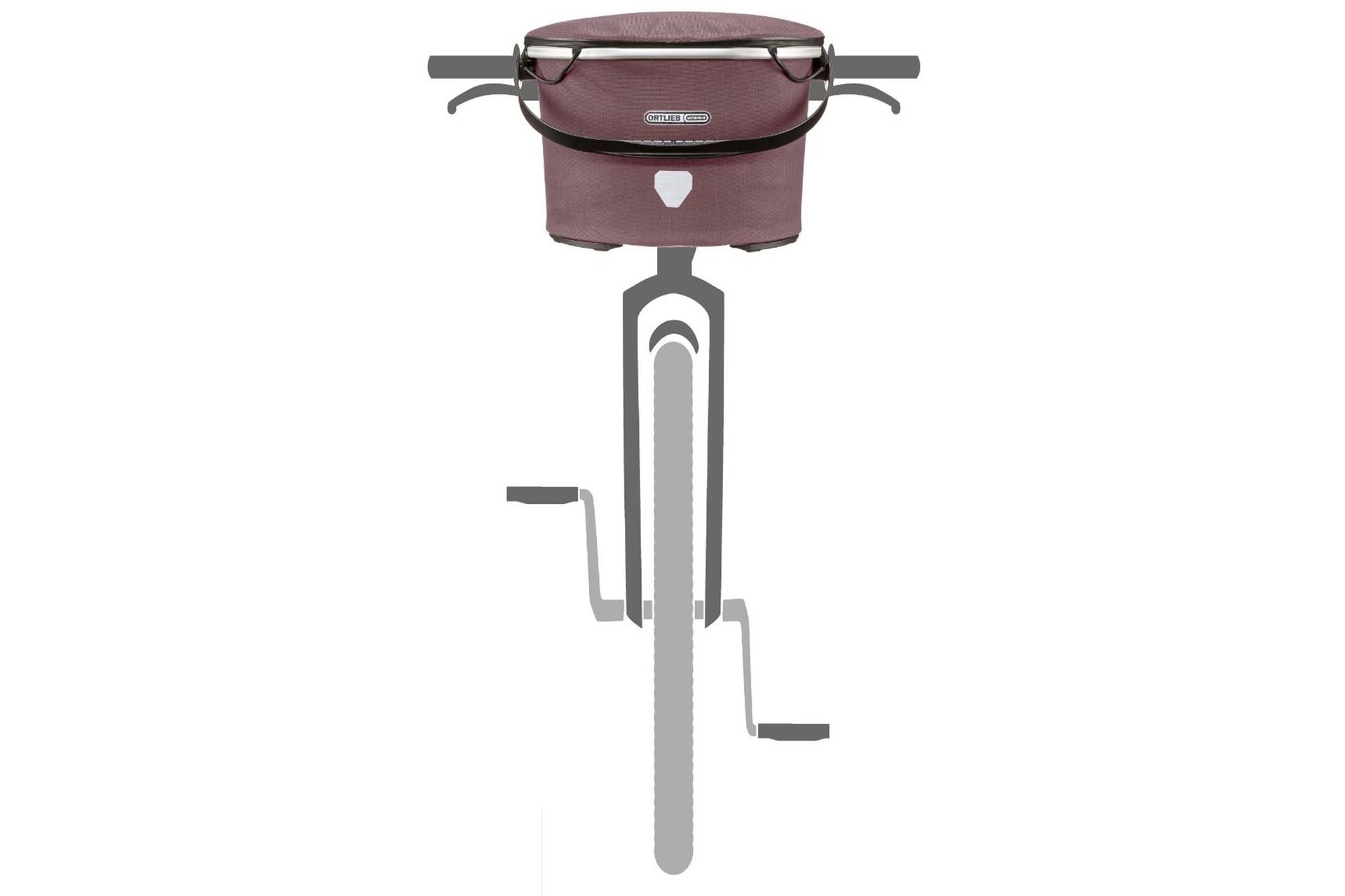 Ortlieb Up-Town Urban Fahrradkorb vorn