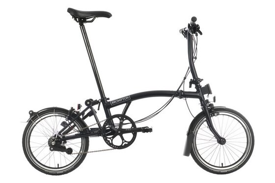 Brompton - Brompton C Line Explore Black Edition - 16 Zoll - Faltrahmen