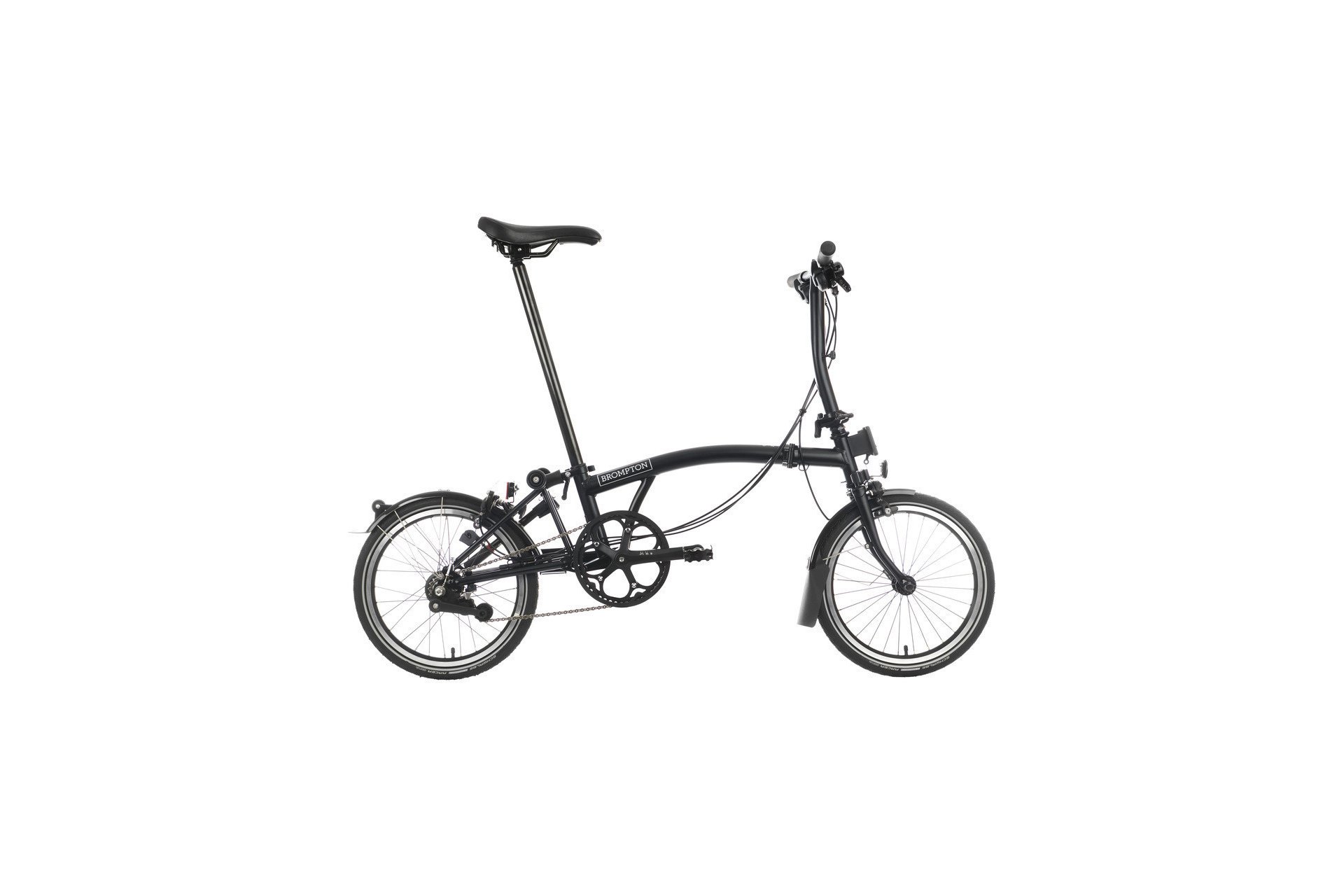 Brompton C Line Explore Black Edition - 16 Zoll - Faltrahmen