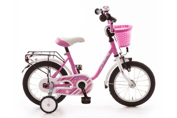 14 Zoll Kids Fahrrad Unisex Kinderfahrrad Kinderfahrzeuge Rot Mit Stützräder DHL 
