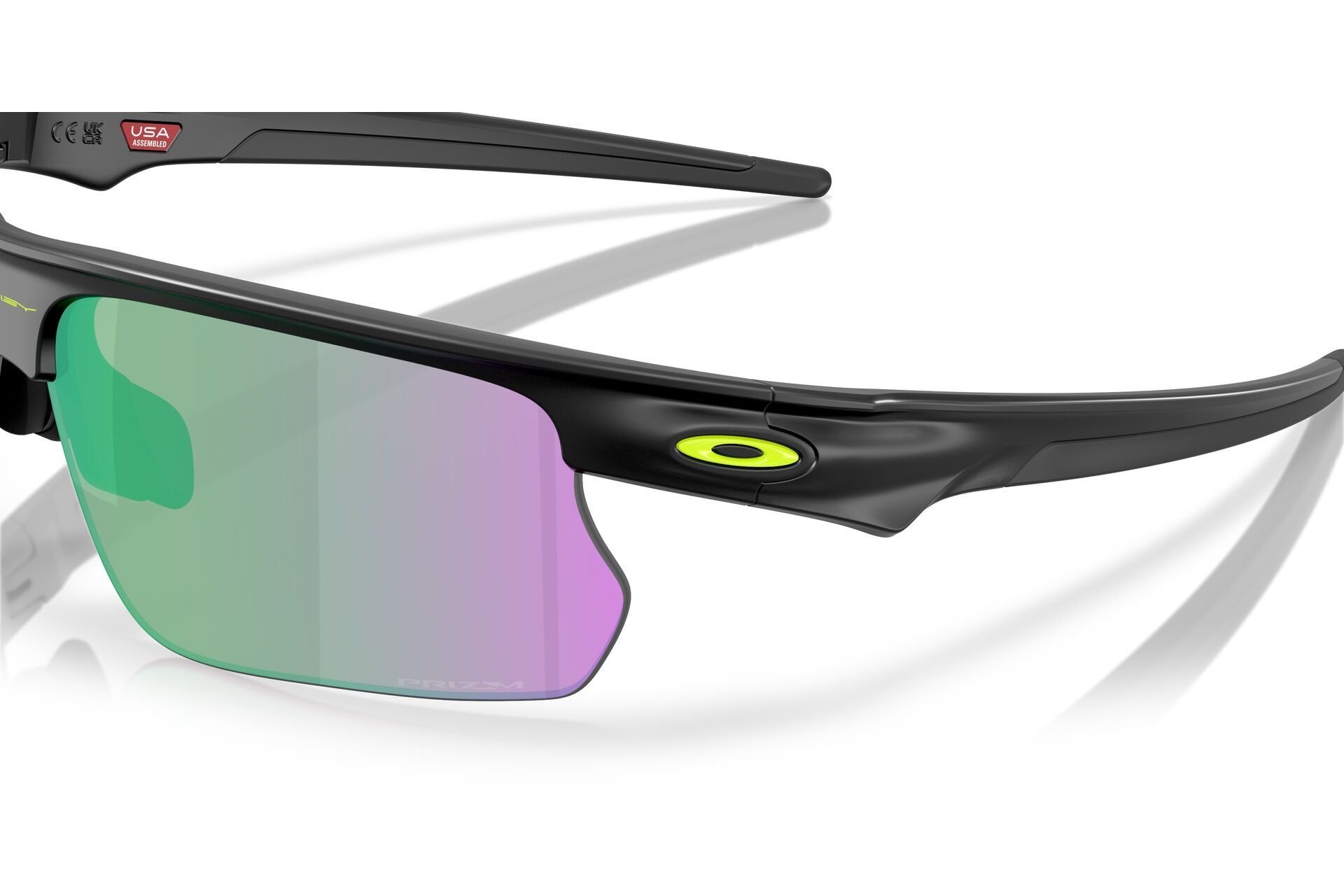 Oakley Bisphaera Matte Black - Prizm Road Jade