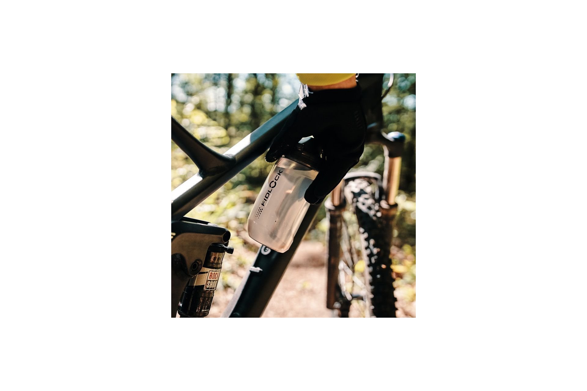 Fidlock Twist Trinkflasche 450 mit Bike Base Flaschenhalter
