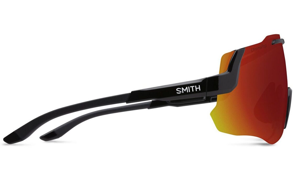 Smith Momentum Black - ChromaPop Red Mirror