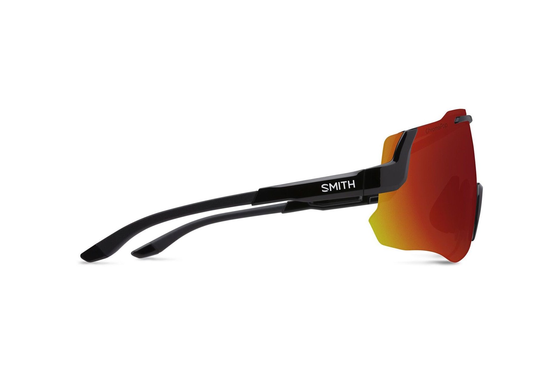 Smith Momentum Black - ChromaPop Red Mirror