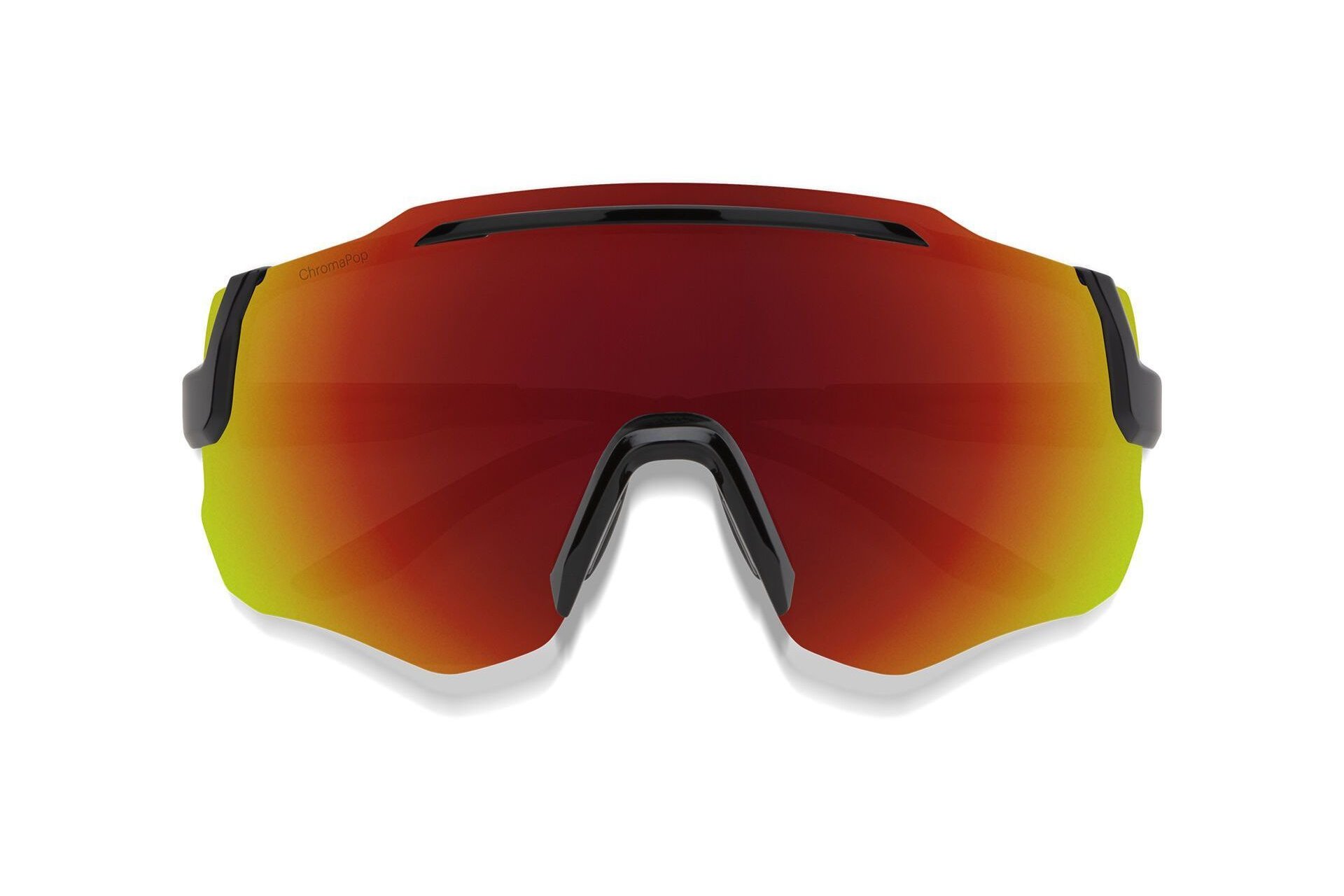 Smith Momentum Black - ChromaPop Red Mirror