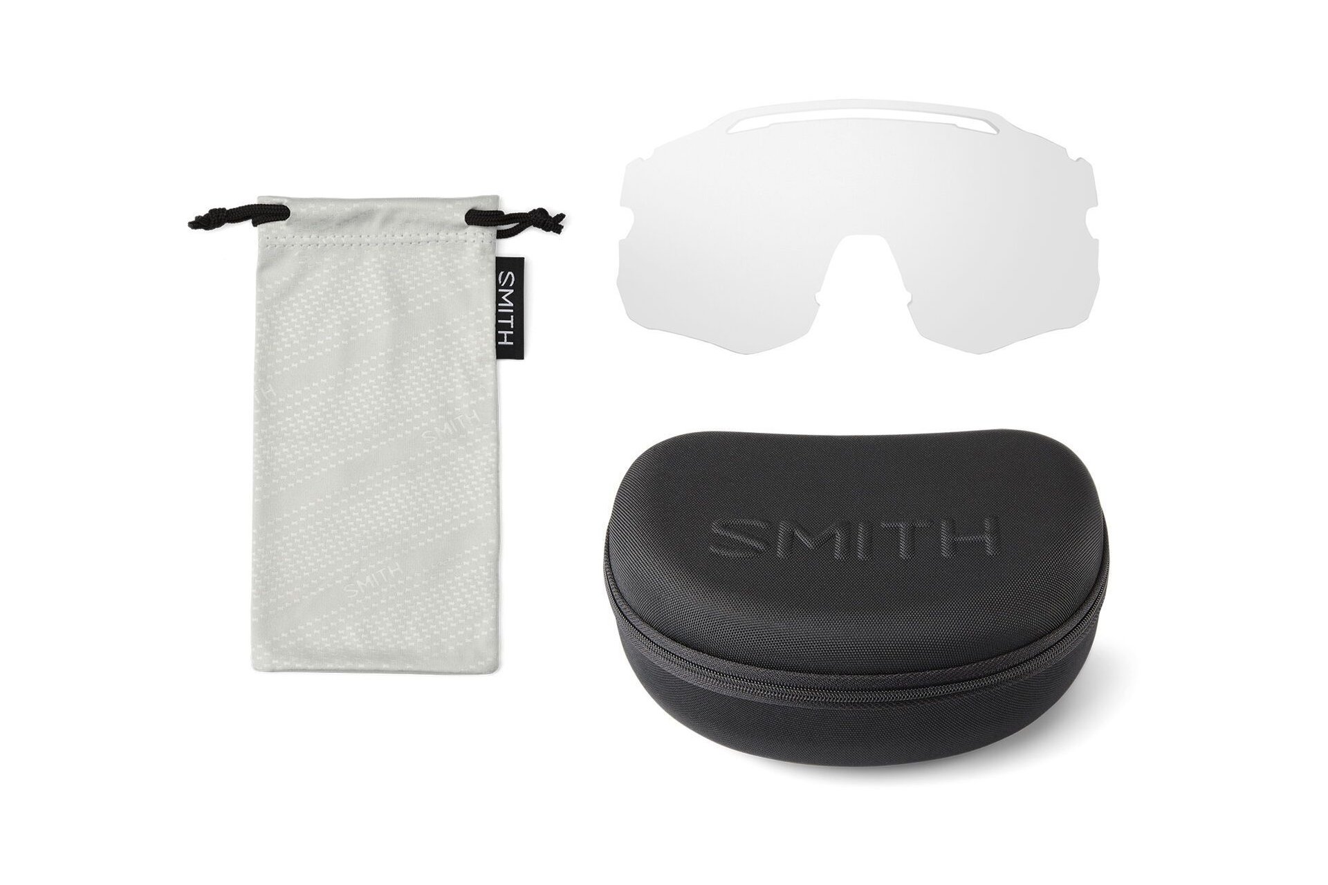Smith Momentum Black - ChromaPop Red Mirror