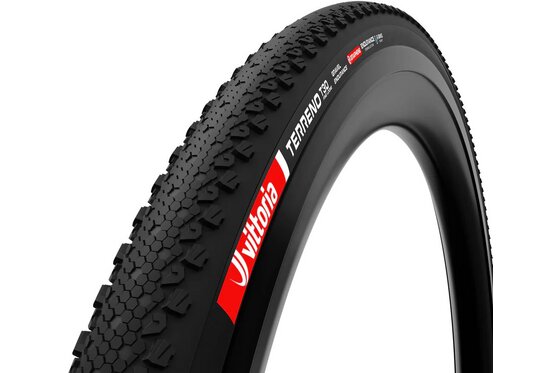 Vittoria - VITTORIA Terreno T30 Fine Loose Gravel Endurance 700x45C TLR G 2.0