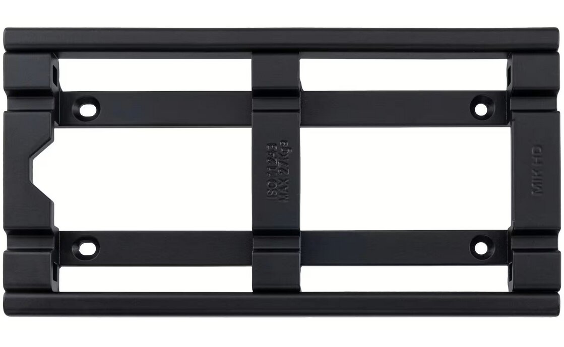Rack Plate MIK HD Gep&auml;cktr&auml;gerplatte f&uuml;r QiO Long