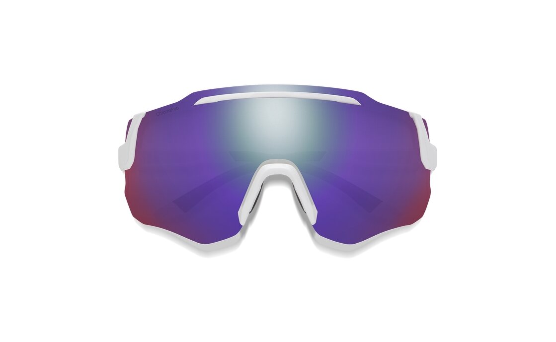 Smith Momentum White - ChromaPop Violet Mirror