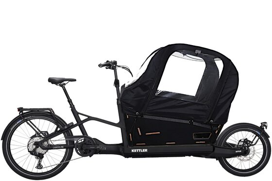 Kettler - E-Bike-Pedelec - Kettler Cargoline FS 600 + Paket - 625 Wh - 26 Zoll - Long John - Aktion
