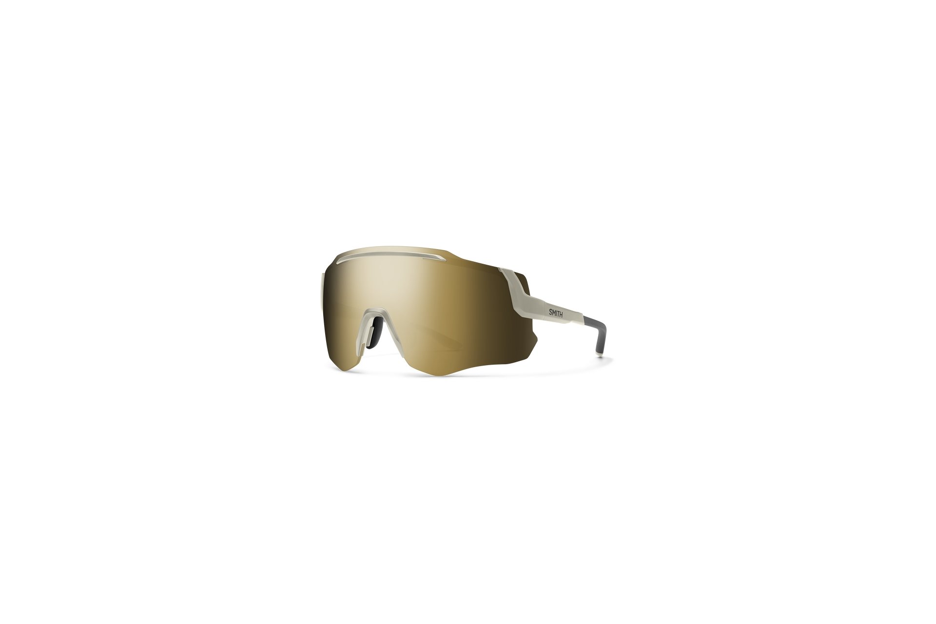 Smith Momentum Matte Bone - ChromaPop Black Gold Mirror