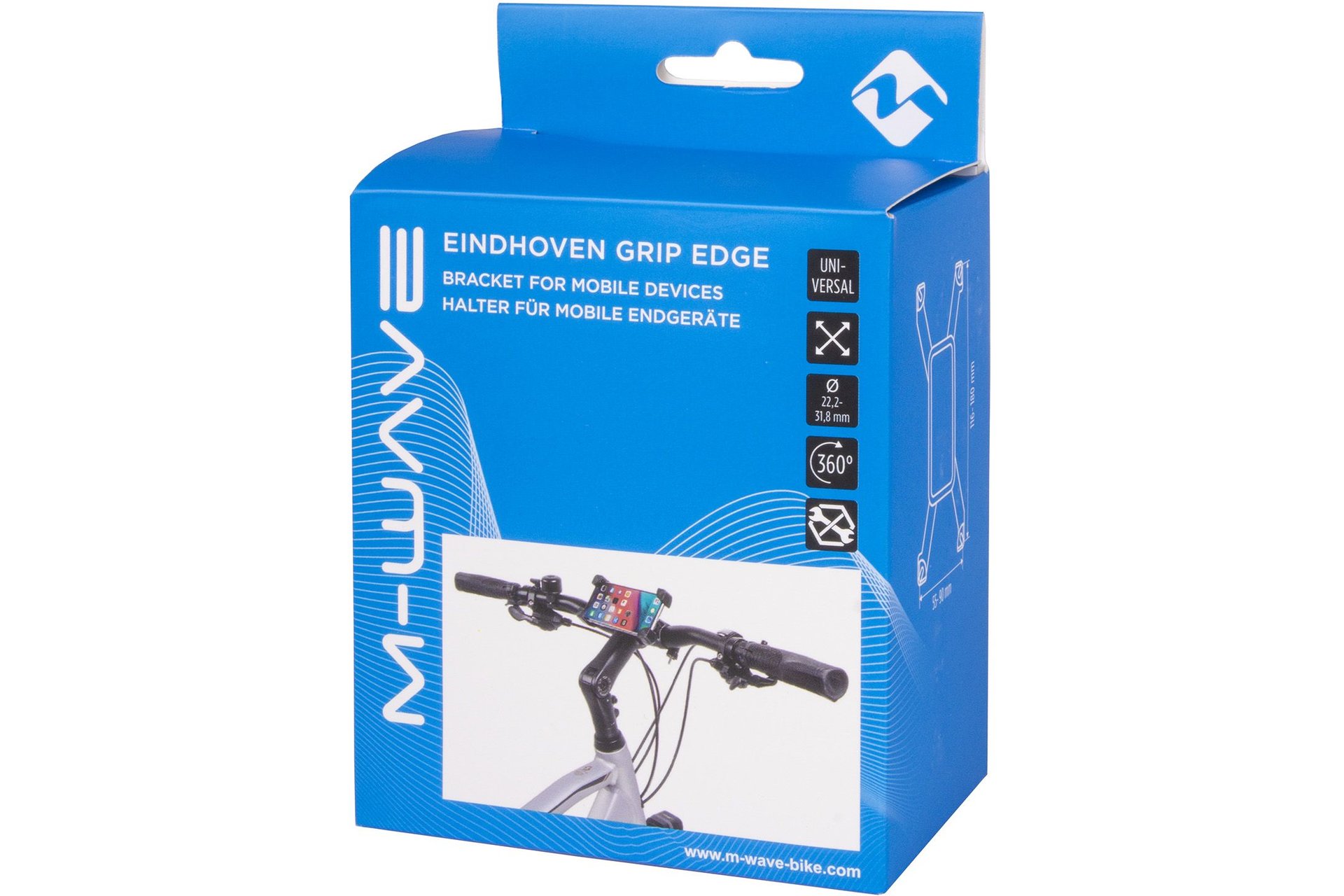 M-Wave Eindhoven Grip Edge Smartphonehalterung