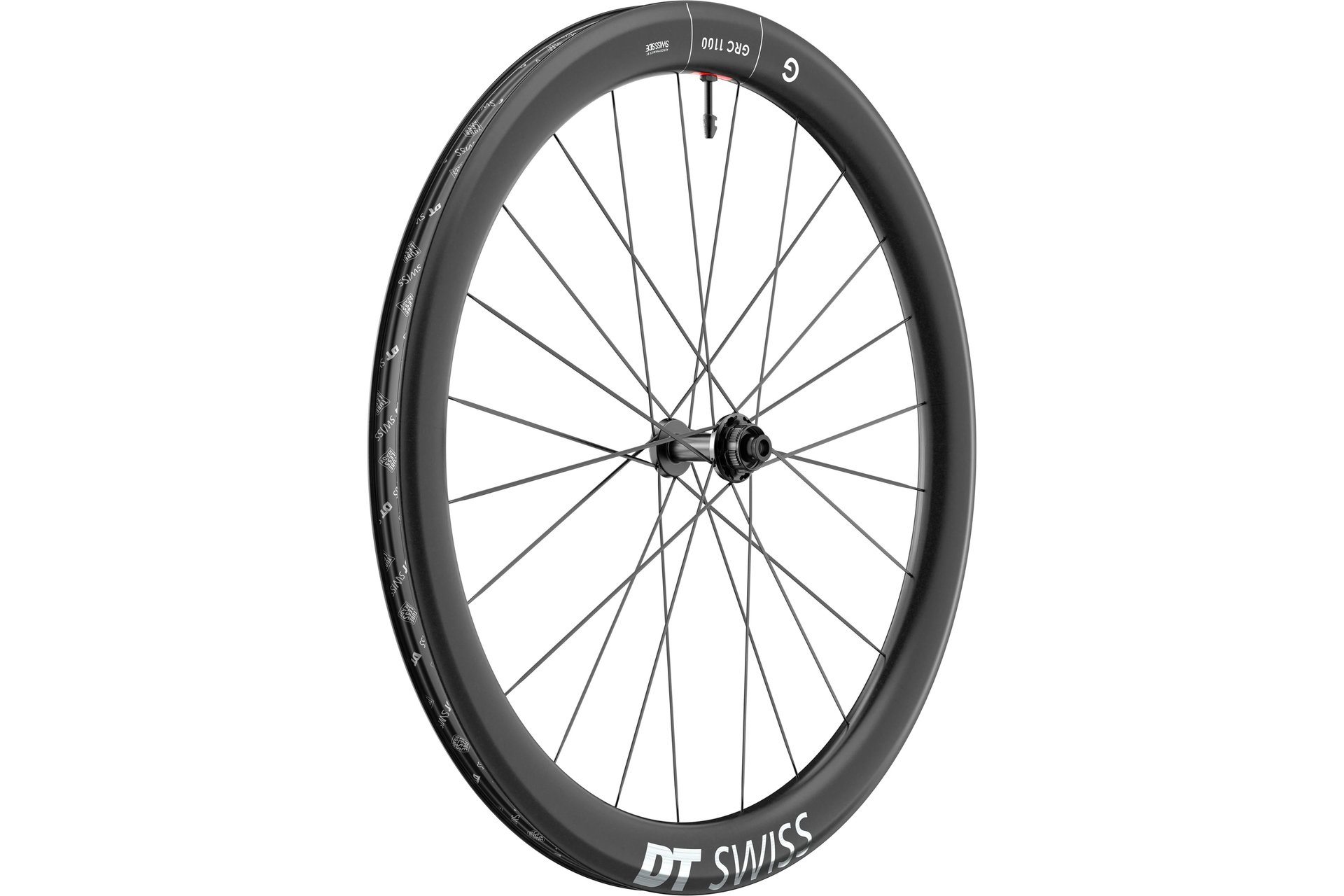 DT Swiss GRC 1100 Dicut 50 DB 28" - Carbon Vorderrad