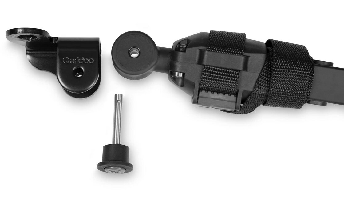 Qeridoo Deichsel Zweisitzer für 20" Fahrräder