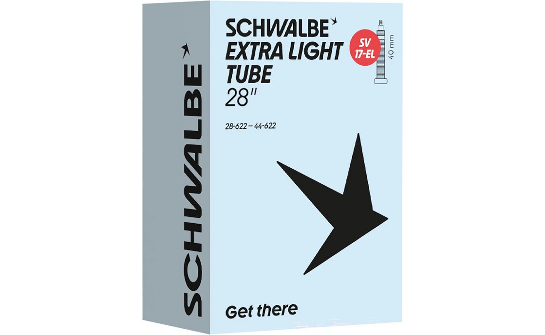 Schwalbe SV17-EL Extra Light Schlauch 28 Zoll - 40 mm