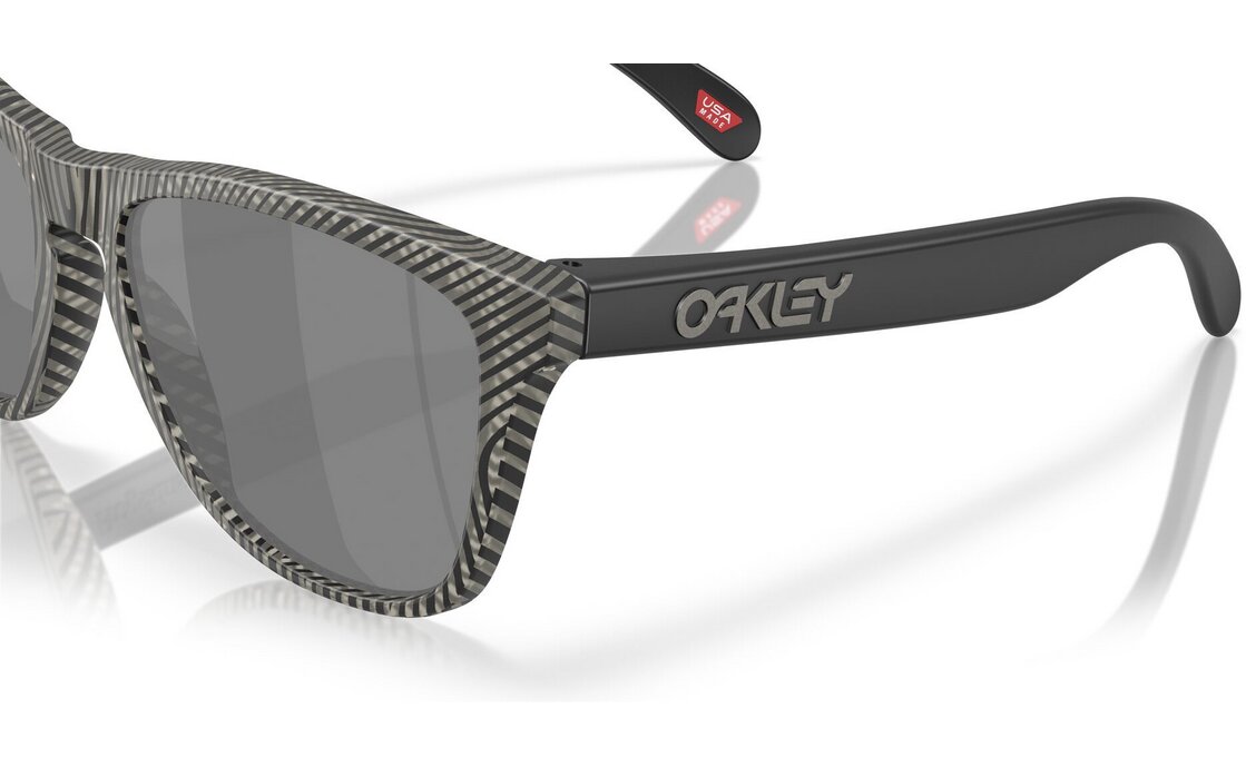 Oakley Frogskins Matte Grey Ink Fingerprint/Prizm Black